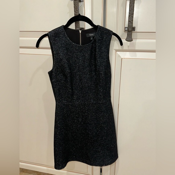 Theory Felt Wool Sheath Dress - Picture 2 of 6